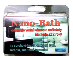 NANO BATH nešpinivá úprava na kúpeľne 25ml / 5ks - Kliknutím na obrázok zatvorte -