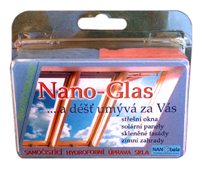 NANO GLAS samočistiaca úprava skla 25ml